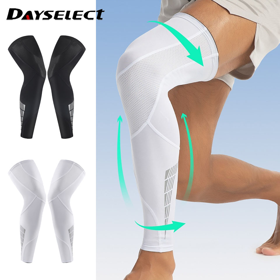 Knee Brace Badminton - 拡張レッグガード 薄くて軽い 通気性のあるパッケージ 加圧 滑り止め アウトドアスポーツ