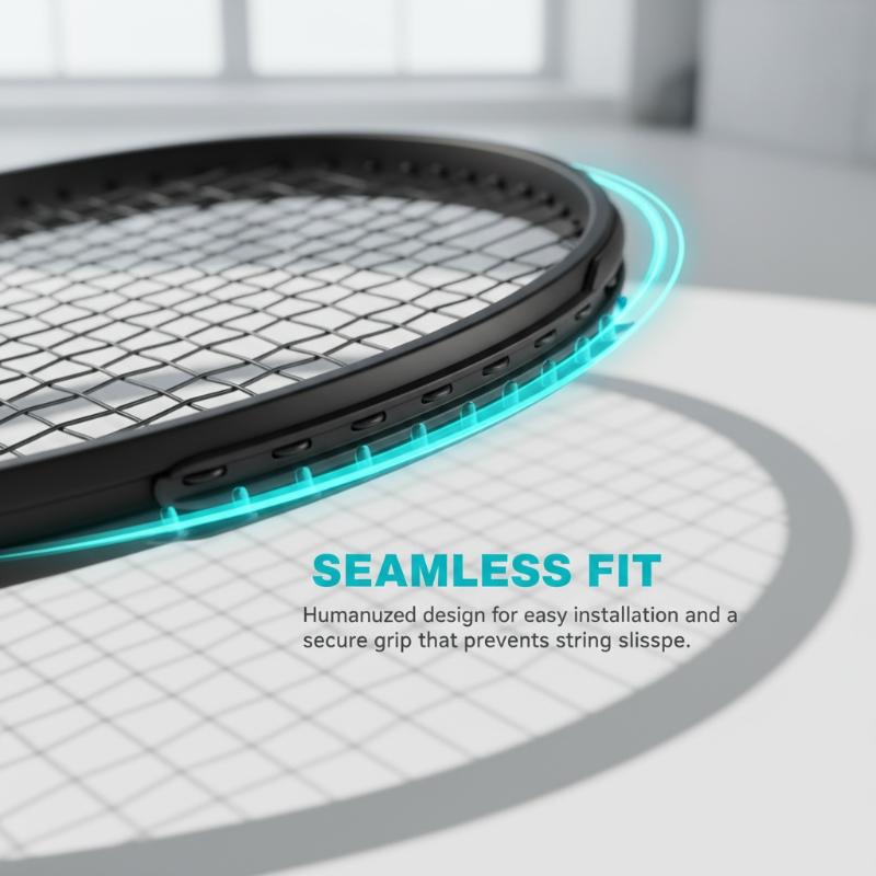 Badminton Youtube - 新しい4/6/7/8/11ネイルタイプのバドミントンラケットケーブルプロテクター、ナイロン製グロメット、ストリングプロテクターチューブ、ラケットストリング用グロメットチューブ