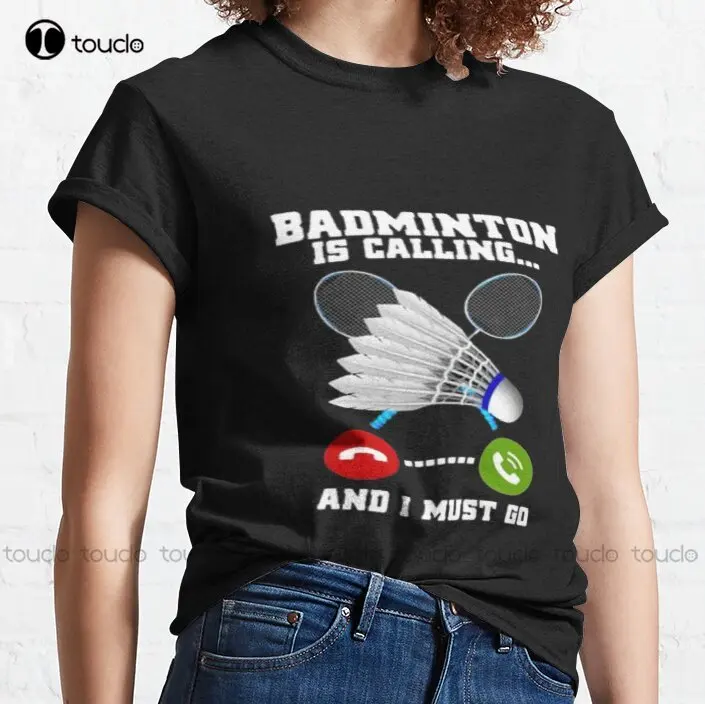 Badminton Is Calling - 新しいバドミントン コーリング 4 クラシック Tシャツメンズ Tシャツ