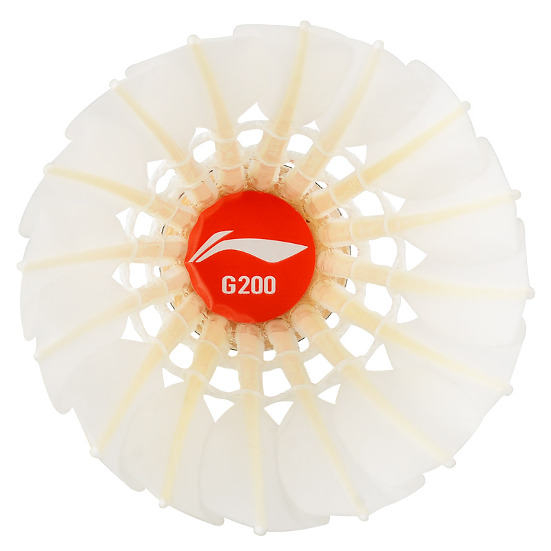 新しいプロのバドミントンボールg200,12個,白いガチョウ - Badminton Youtube のレビューと価格