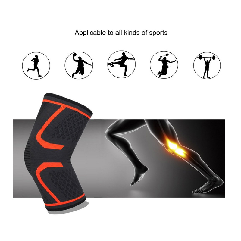 2 個フィットネスランニングサイクリング膝サポートブレース弾 - Knee Brace Badminton のレビューと価格