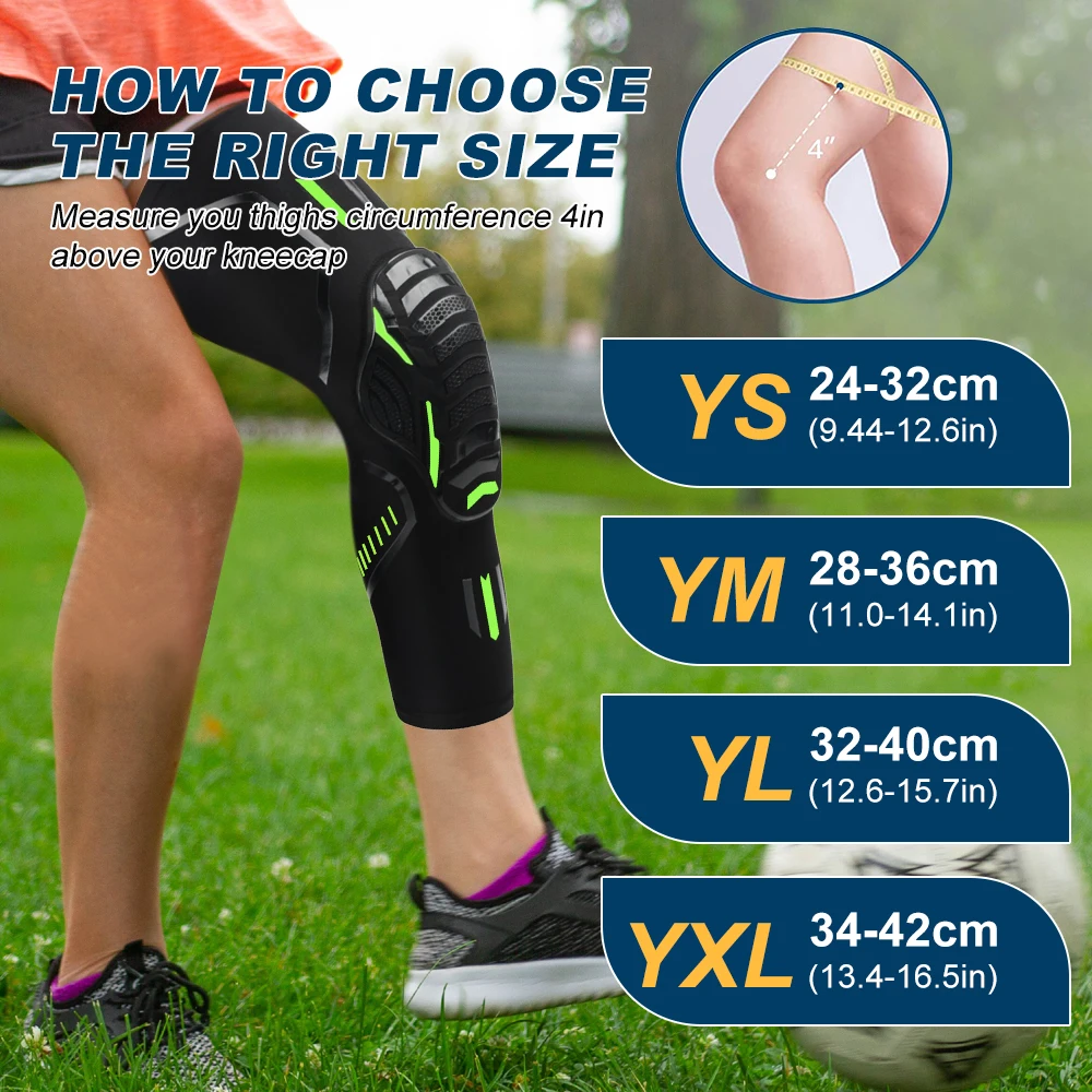 キッズ膝パッド子供ユーススポーツ圧縮保護肘ガードバレーボール - Knee Brace Badminton のレビューと価格