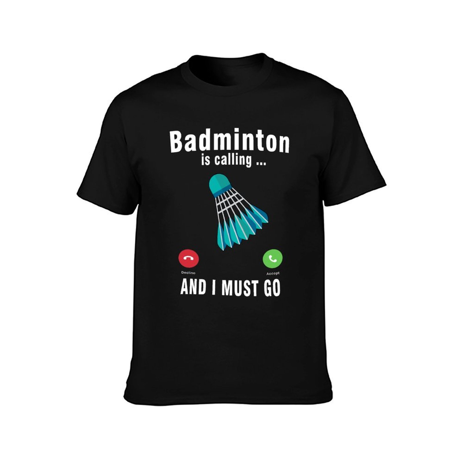 バドミントンが呼んでいる、行かなくてはいけない Tシャツ メ - Badminton Is Calling のレビューと価格