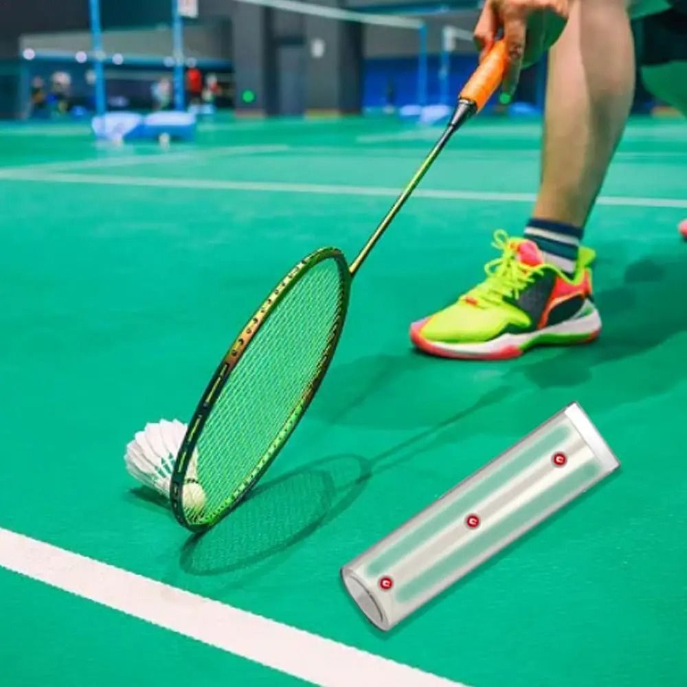 磁気羽根収納チューブバレル透明バドミントンシリンダー耐久性の - Badminton Youtube のレビューと価格