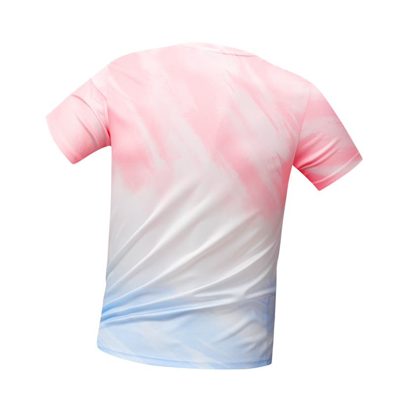 女性用 グラデーション 速乾性 スポーツ半袖トップス ワーク - Badminton Outdoor のレビューと価格