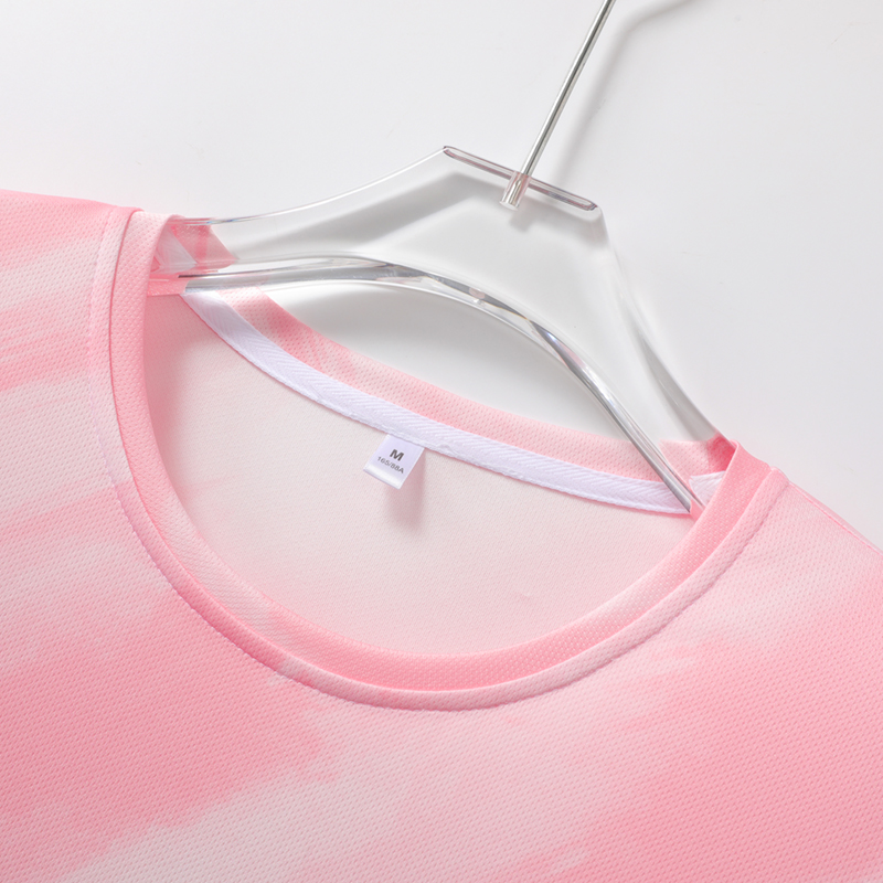 女性用 グラデーション 速乾性 スポーツ半袖トップス ワーク - Badminton Outdoor のレビューと価格