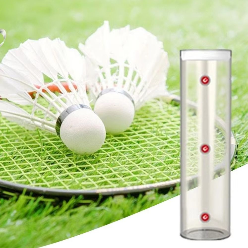 磁気チューブバドミントンシリンダーシャトルコック収納チューブ - Badminton Youtube のレビューと価格