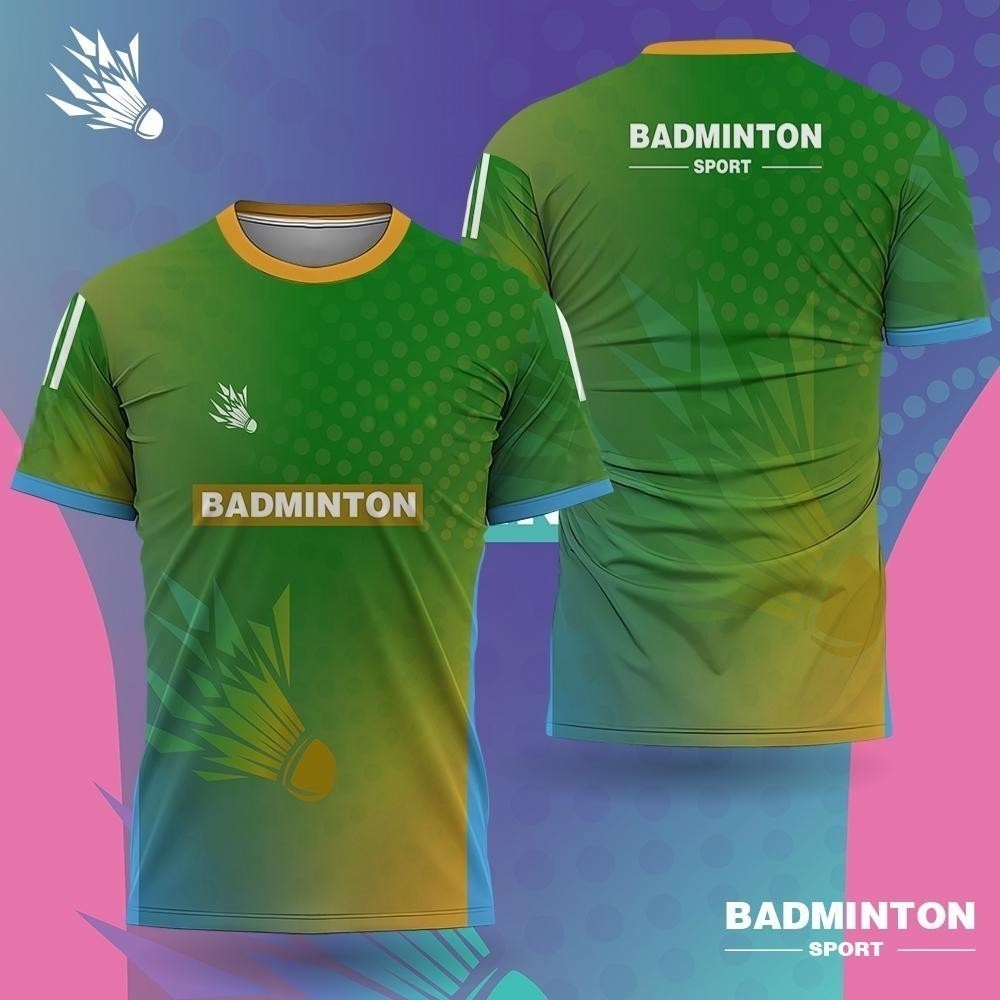 メンズバドミントンウェア グラデーション 3D プリント バ - Badminton Outdoor のレビューと価格