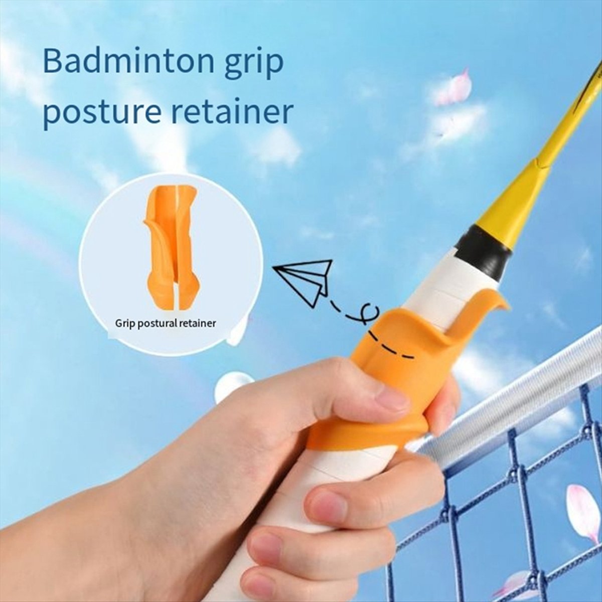 [MEGAL SALE]バドミントングリップ補助具姿勢矯正ト - Badminton Outdoor のレビューと価格