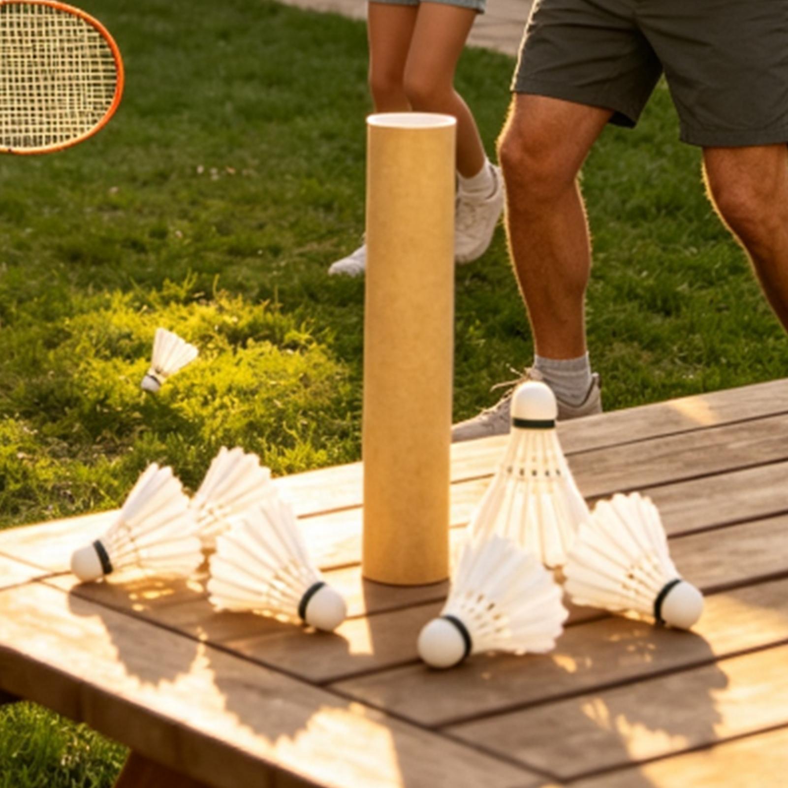 バドミントンシャトルボール、屋外用、高安定性、バッティング練 - Badminton Youtube のレビューと価格