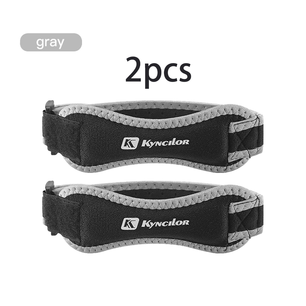 2 PC スポーツ保護膝蓋骨ストラップバスケットボールバドミ - Knee Brace Badminton のレビューと価格