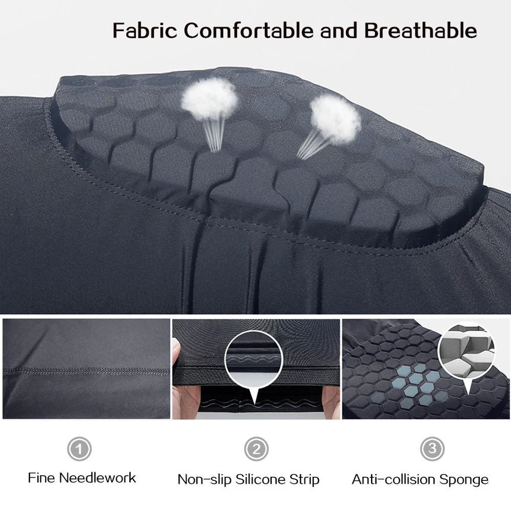 バレーボールニーパッド,滑り止めレッグスリーブ,保護パッド付 - Knee Brace Badminton のレビューと価格