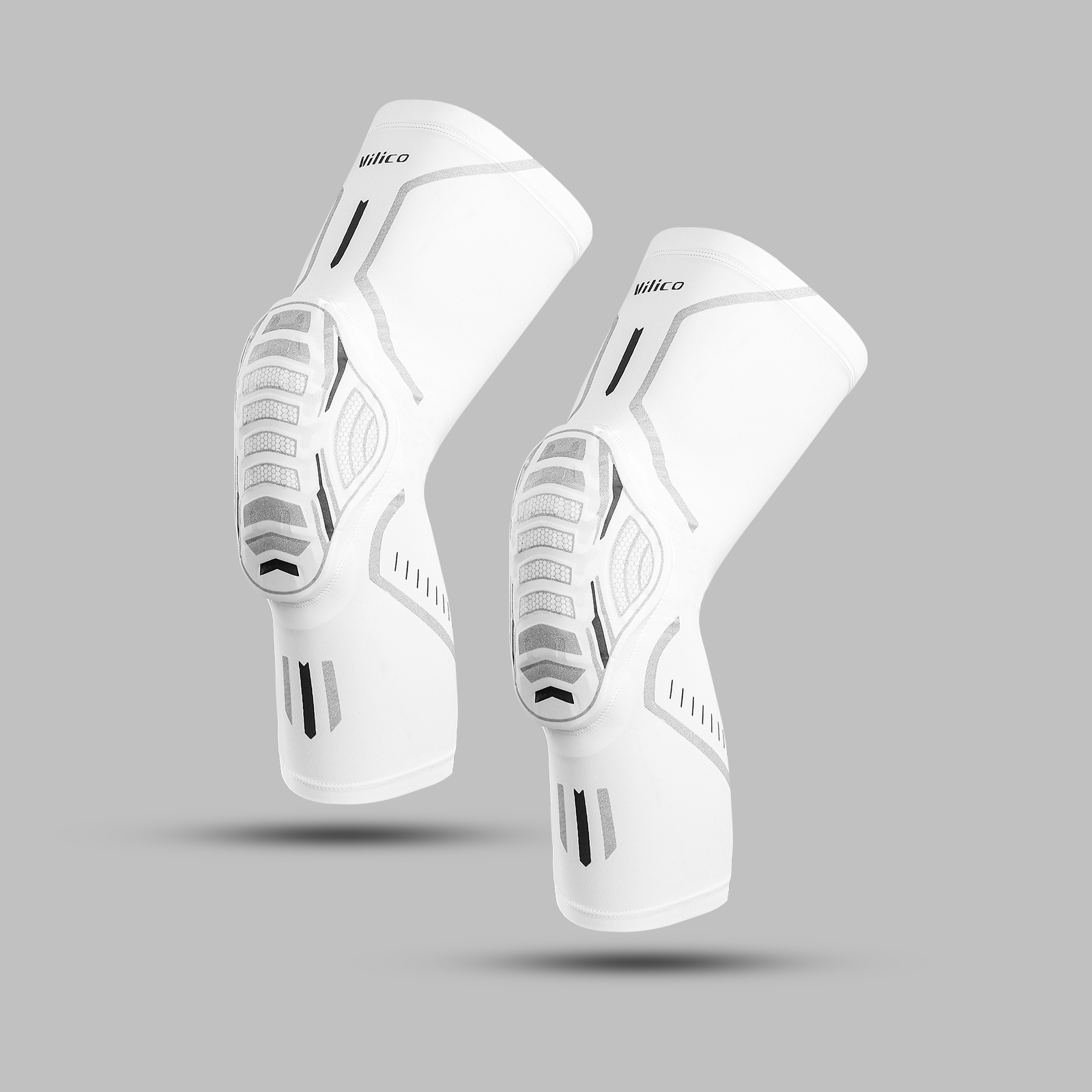 1個入り 圧縮膝サポータースリーブ 弾性膝パッド ブレースス - Knee Brace Badminton のレビューと価格