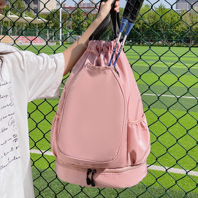 軽量カジュアルラケットバッグ – 巾着式アウトドアバックパッ - Badminton Outdoor のレビューと価格