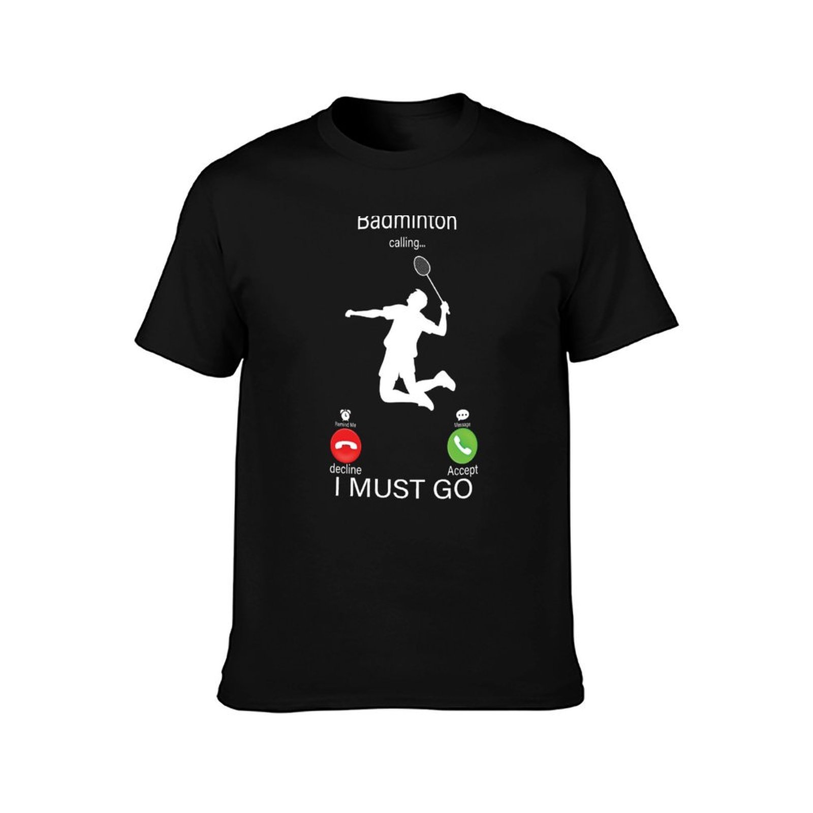 バドミントンが呼んでいる、行かなくてはいけない Tシャツ ワ - Badminton Is Calling のレビューと価格